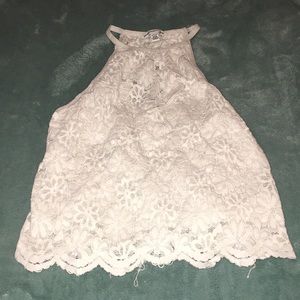 A cute white tank top